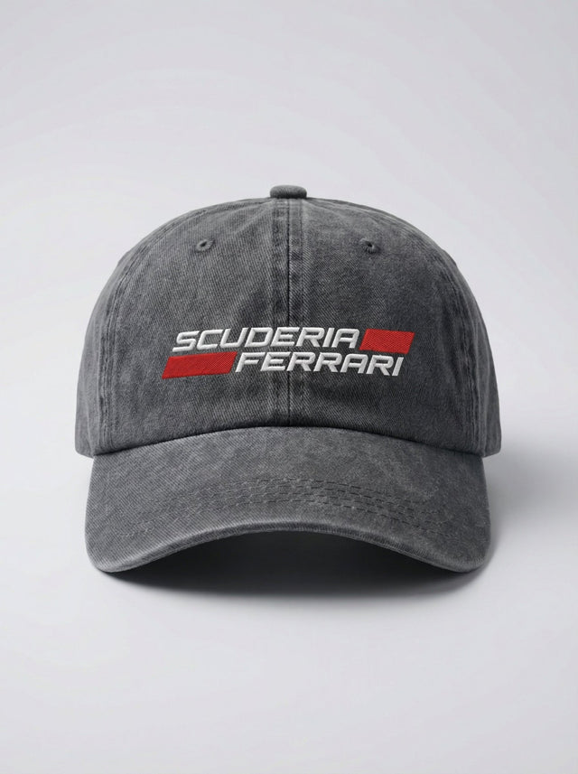 Кепка Scuderia Ferrari Washed Graphite