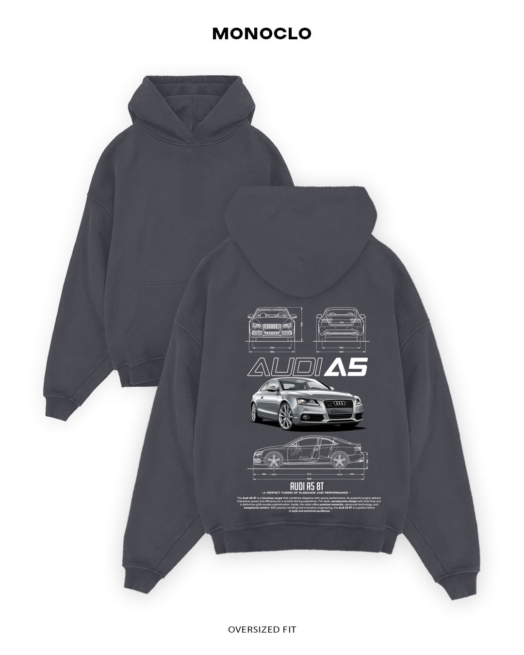 Худі Audi A5 8T - MONOCLO UA