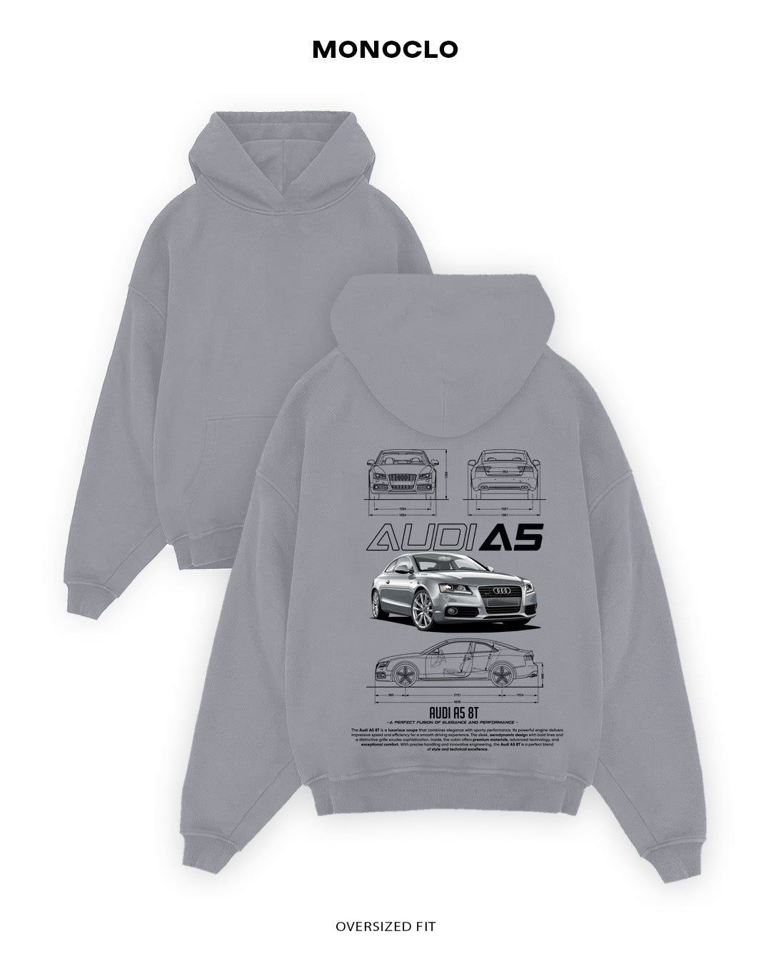 Худі Audi A5 8T - MONOCLO UA