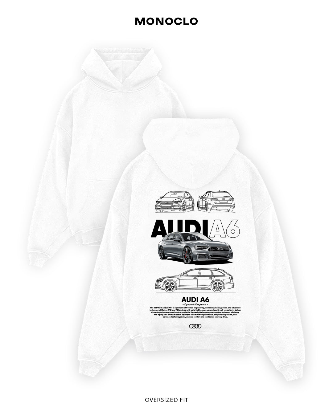 Худі Audi A6 C7 - MONOCLO UA