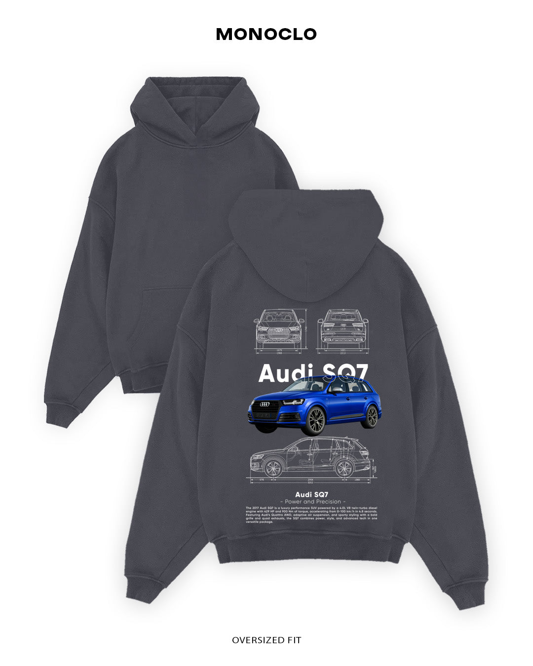 Худі Audi SQ7 2017 - MONOCLO UA