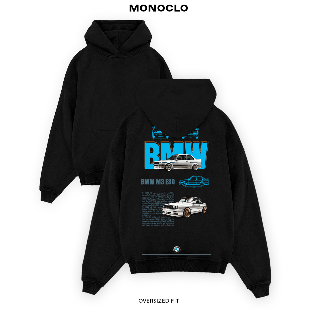 Худі BMW M3 E30 1986 (B) - MONOCLO UA