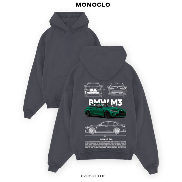 Худі BMW M3 G80 - MONOCLO UA