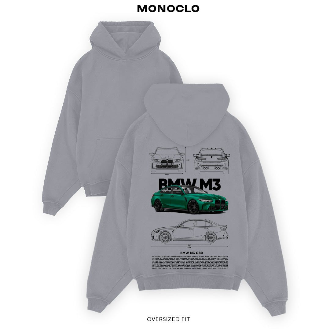 Худі BMW M3 G80 - MONOCLO UA