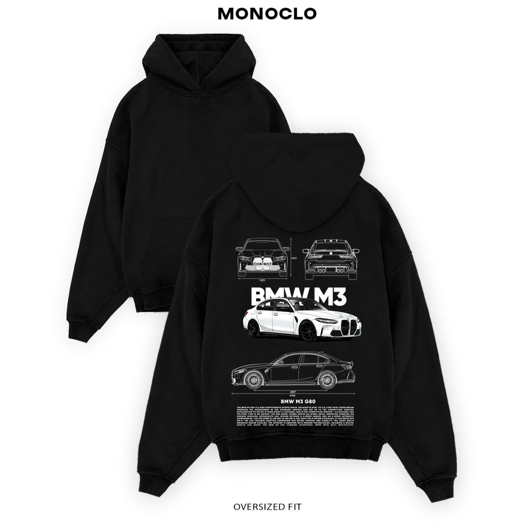 Худі BMW M3 G80 (W) - MONOCLO UA