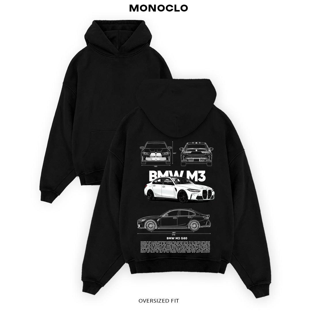 Худі BMW M3 G80 (W) - MONOCLO UA
