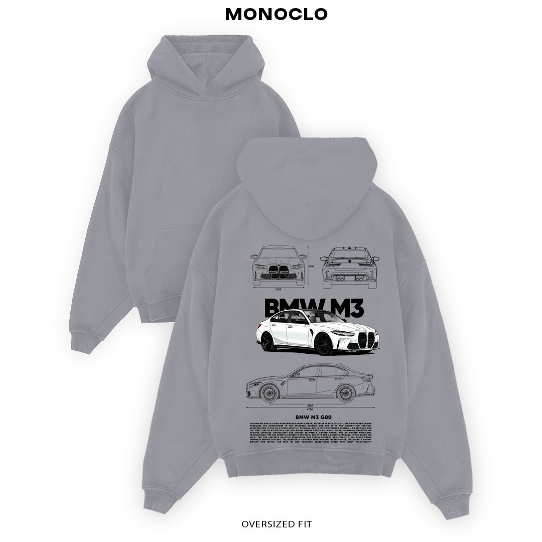 Худі BMW M3 G80 (W) - MONOCLO UA