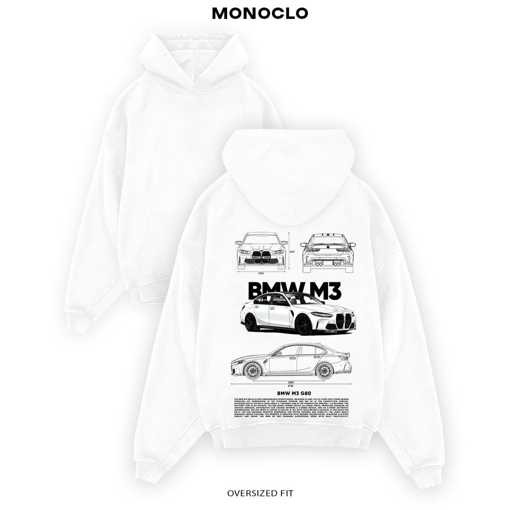 Худі BMW M3 G80 (W) - MONOCLO UA