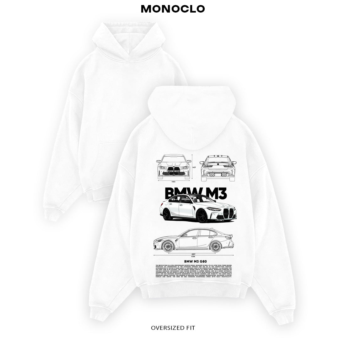 Худі BMW M3 G80 (W) - MONOCLO UA