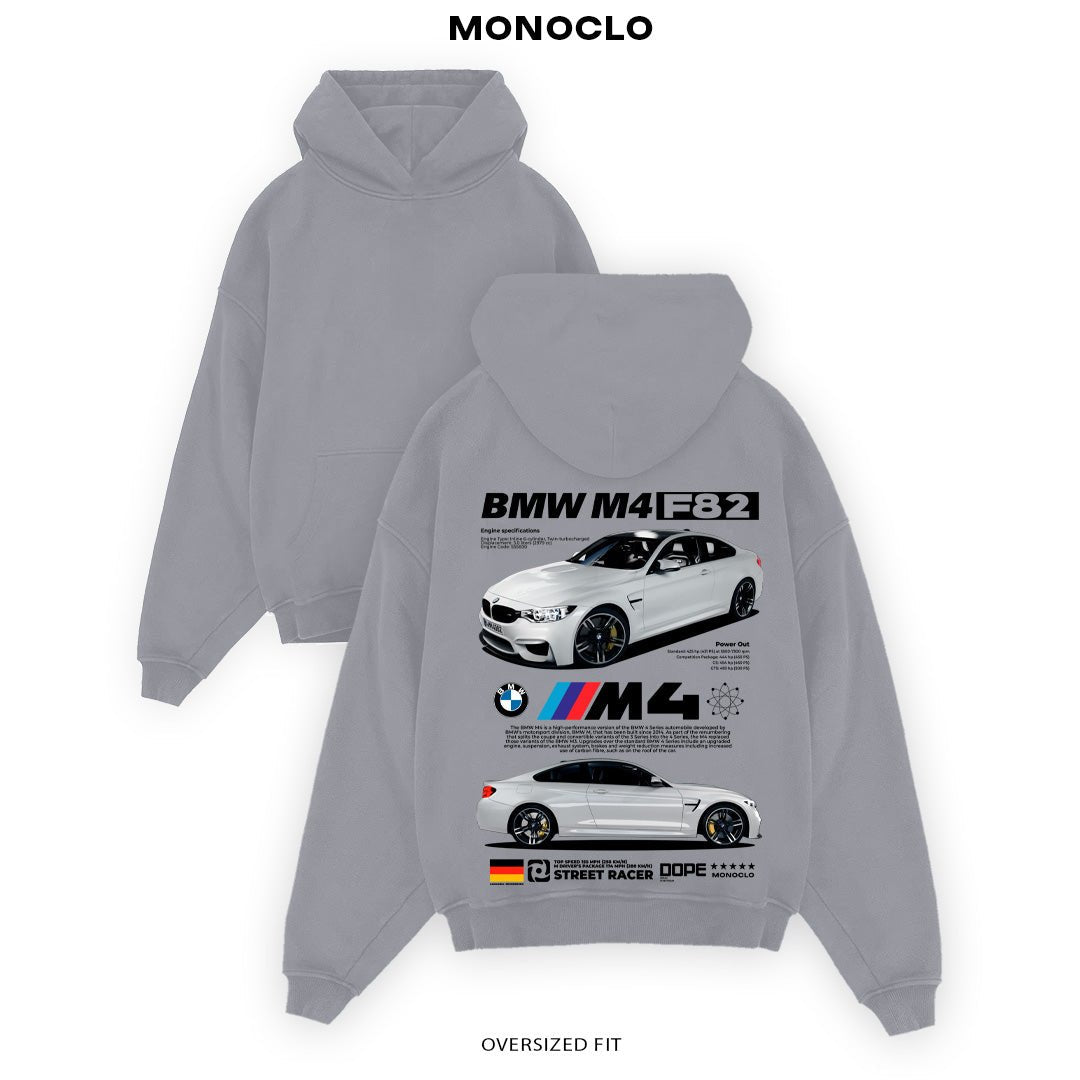 Худі BMW M4 F82 - shop_name Сірий