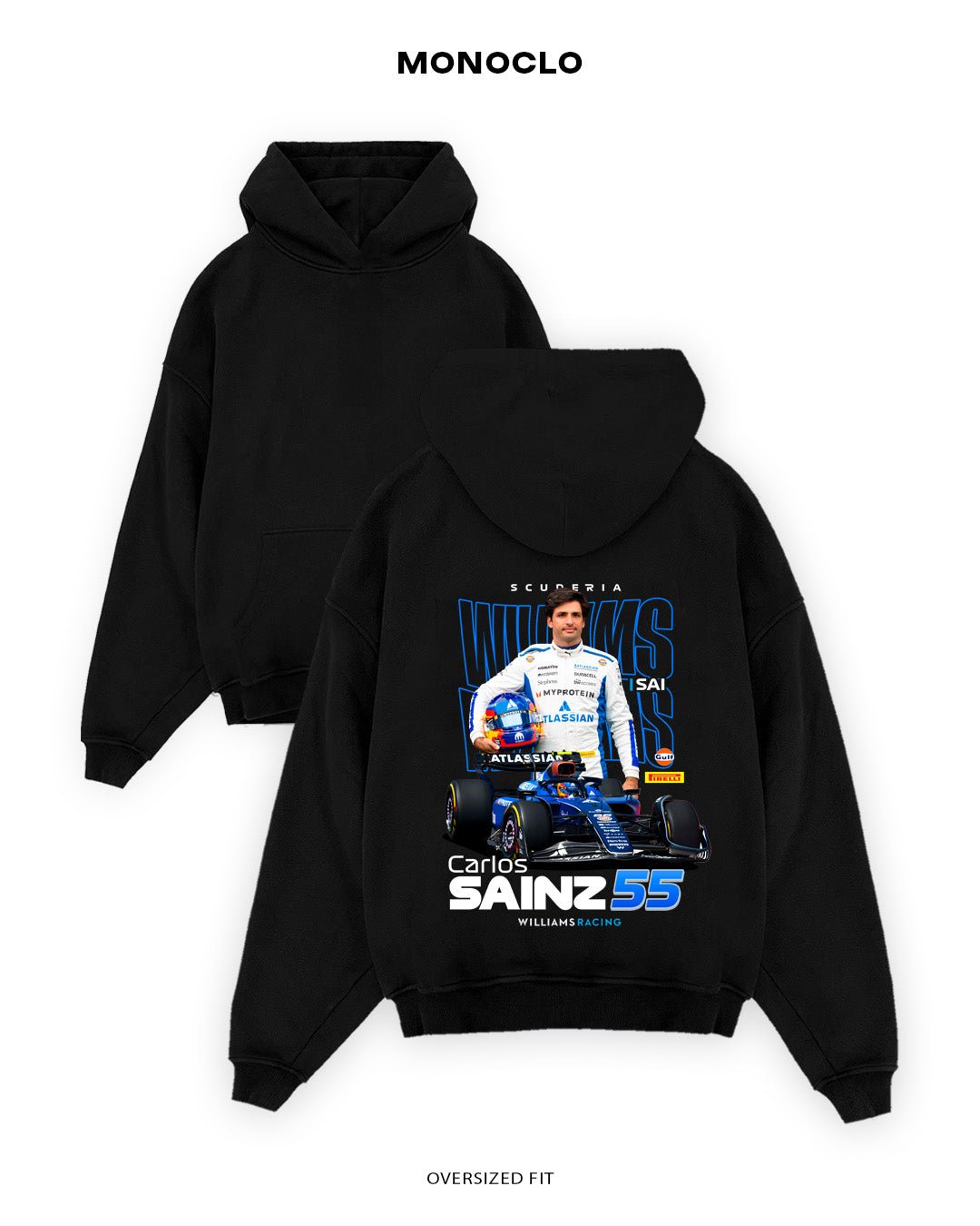 Худі F1 Sainz Williams 55 - MONOCLO UA