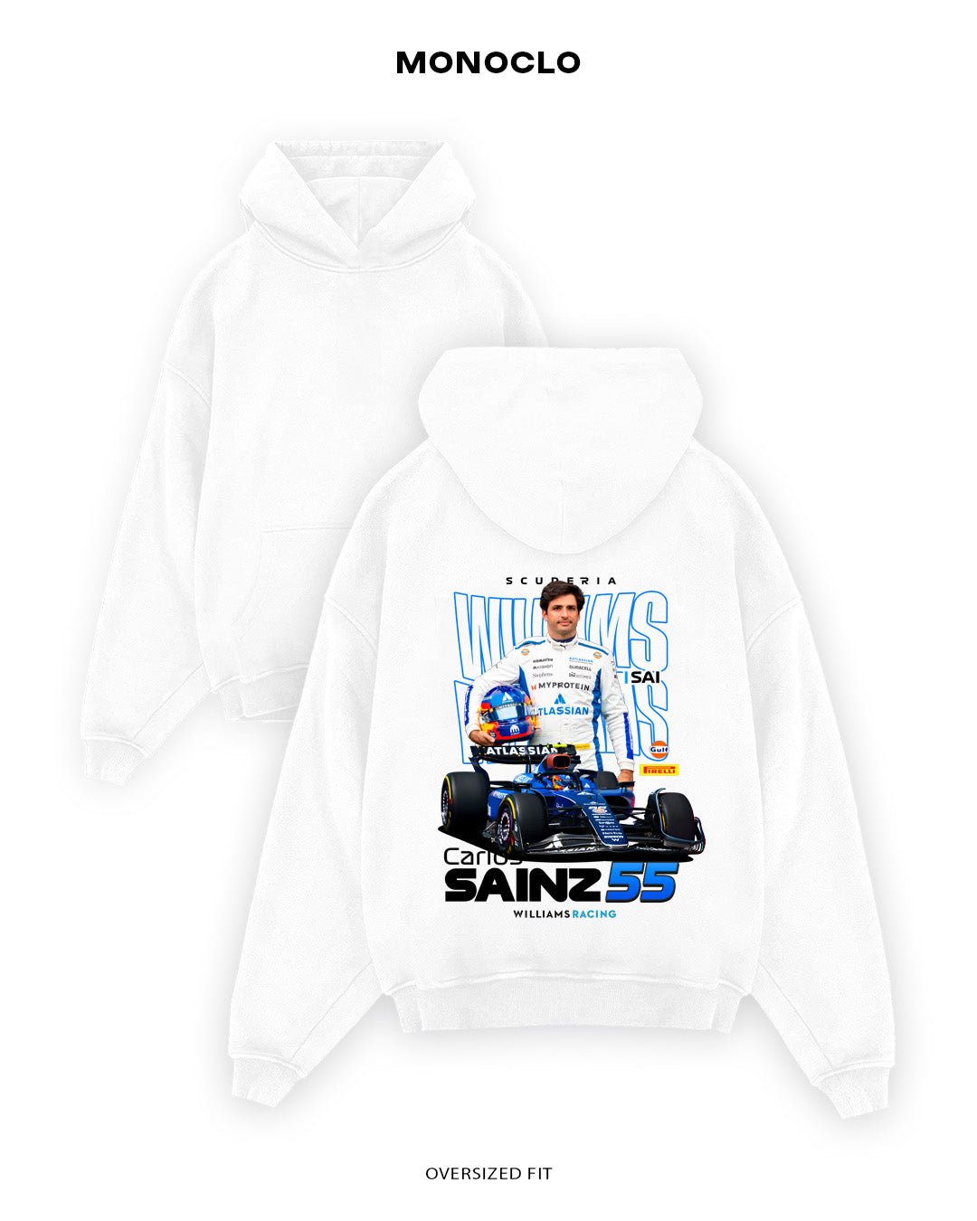 Худі F1 Sainz Williams 55 - MONOCLO UA