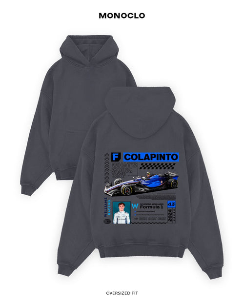 Худі Formula 1 Franco Colapinto 2 - shop_name Графітовий