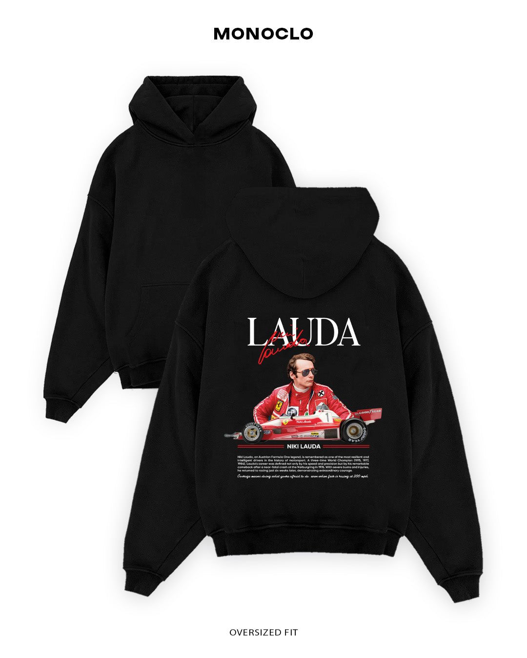 Худі Formula 1 Niki Lauda - shop_name Чорний