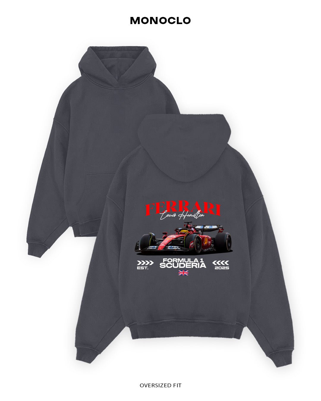 Худі Hamilton Scuderia Ferrari - MONOCLO UA