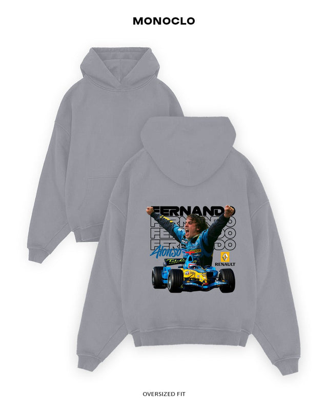 Худі Monoclo Alonso Renault Legend Collage 05/06 - shop_name Сірий
