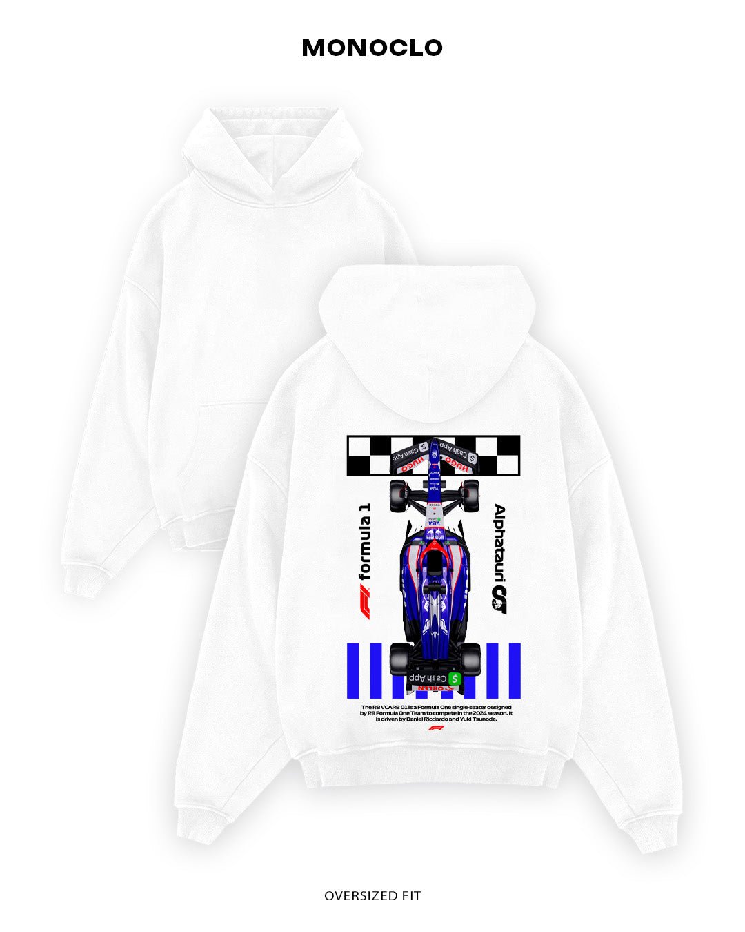 Худі Monoclo AlphaTauri Formula 1 - shop_name Білий