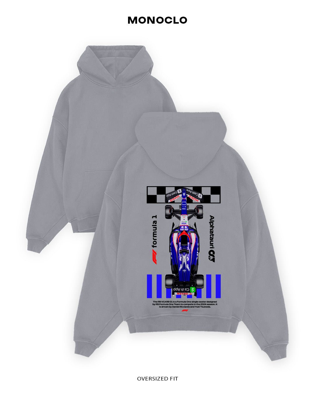 Худі Monoclo AlphaTauri Formula 1 - shop_name Сірий