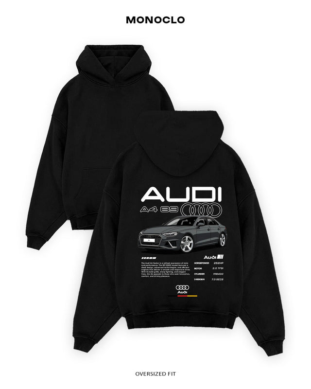 Худі Monoclo Audi A4 B9 2020 - shop_name Чорний