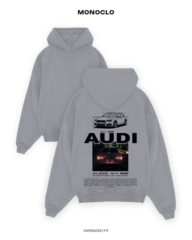 Худі Monoclo Audi A4 B9 Light - shop_name Сірий