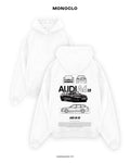 Худі Monoclo Audi A6 C6 Black – Білий