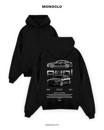 Худі Monoclo Audi A6 C7 Black #2 – Чорний