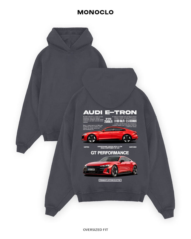 Худі Monoclo Audi e - tron GT - shop_name Графітовий