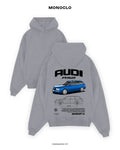Худі Monoclo Audi RS2 Blue – Сірий