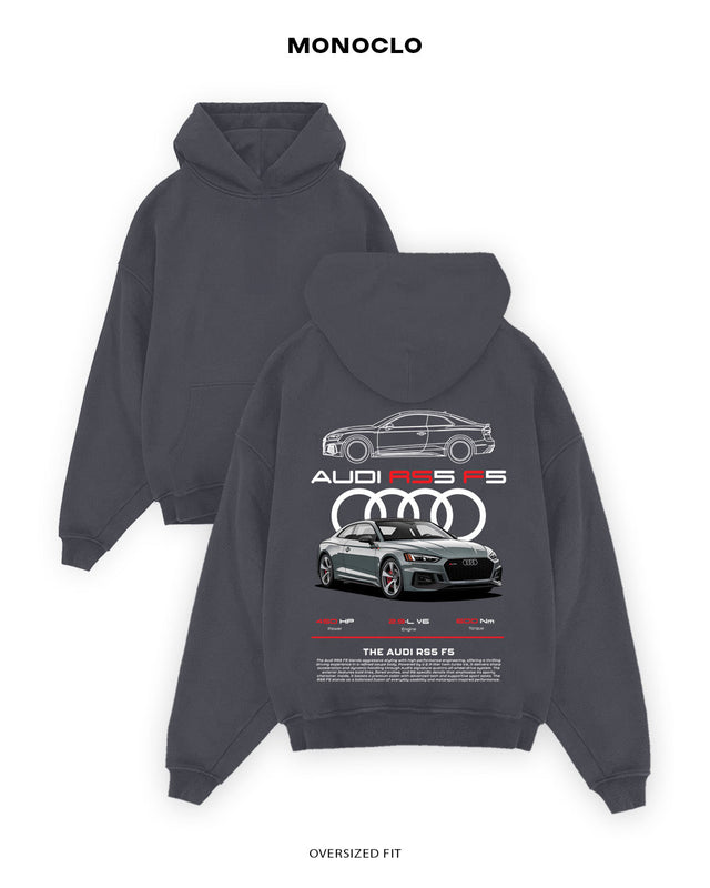 Худі Monoclo Audi RS5 F5 - shop_name Графітовий