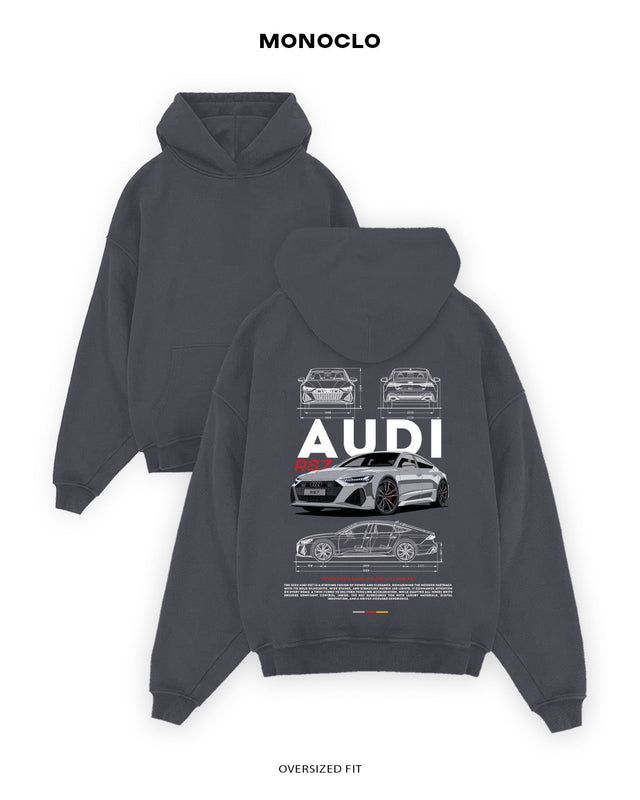 Худі Monoclo Audi RS7 - shop_name Графітовий