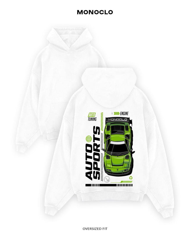 Худі Monoclo Auto Sports Lamborghini Diablo - shop_name Білий