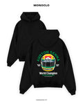 Худі Monoclo Ayrton Senna Honda Helm – Чорний