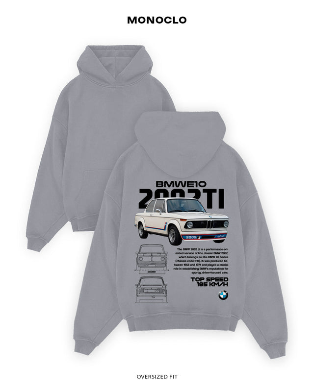 Худі Monoclo BMW 2002 TI (E10) - shop_name Сірий