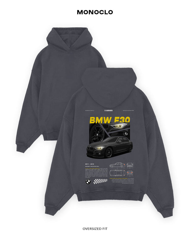 Худі Monoclo BMW 330i F30 2 - shop_name Графітовий