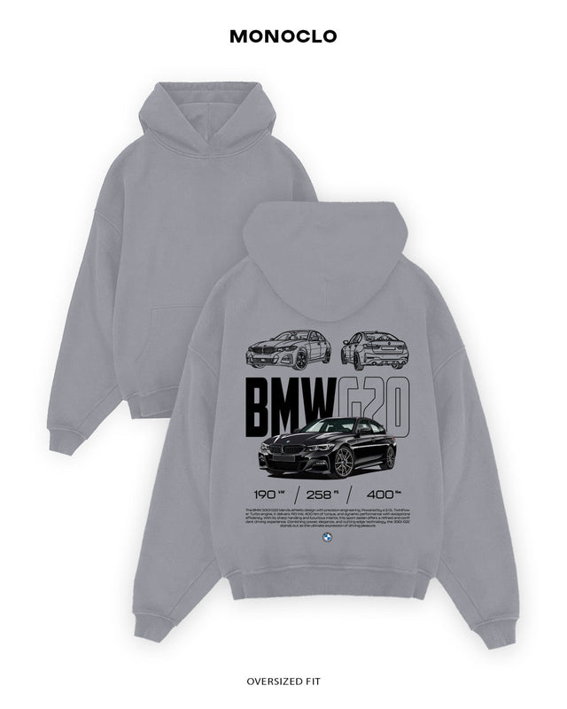Худі Monoclo BMW 330i G20 - shop_name Сірий