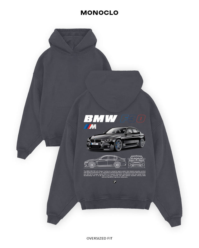 Худі Monoclo BMW 335i F30 - shop_name Графітовий