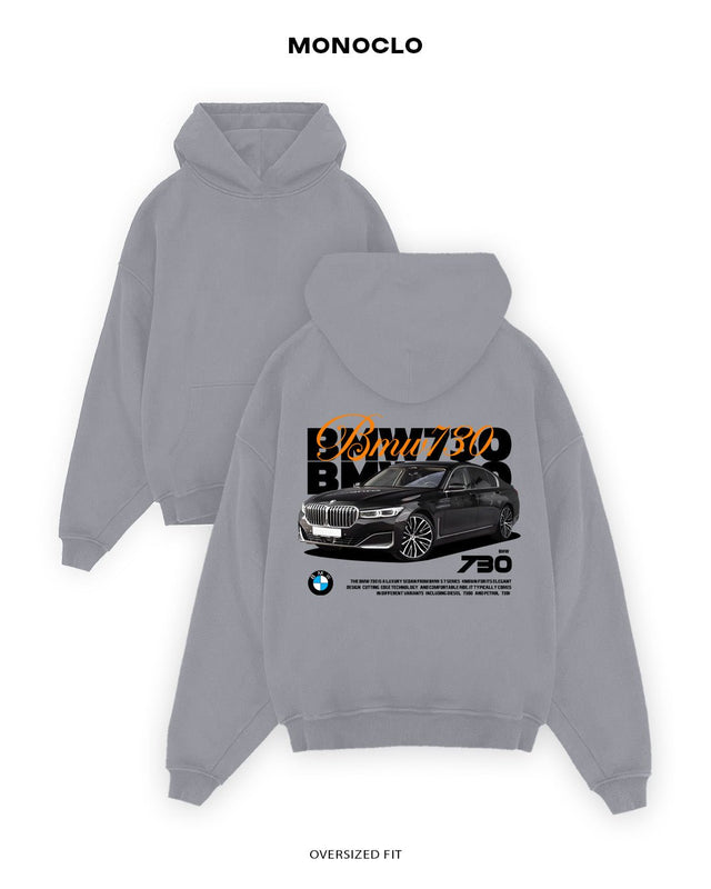 Худі Monoclo BMW 730 G11 - shop_name Сірий