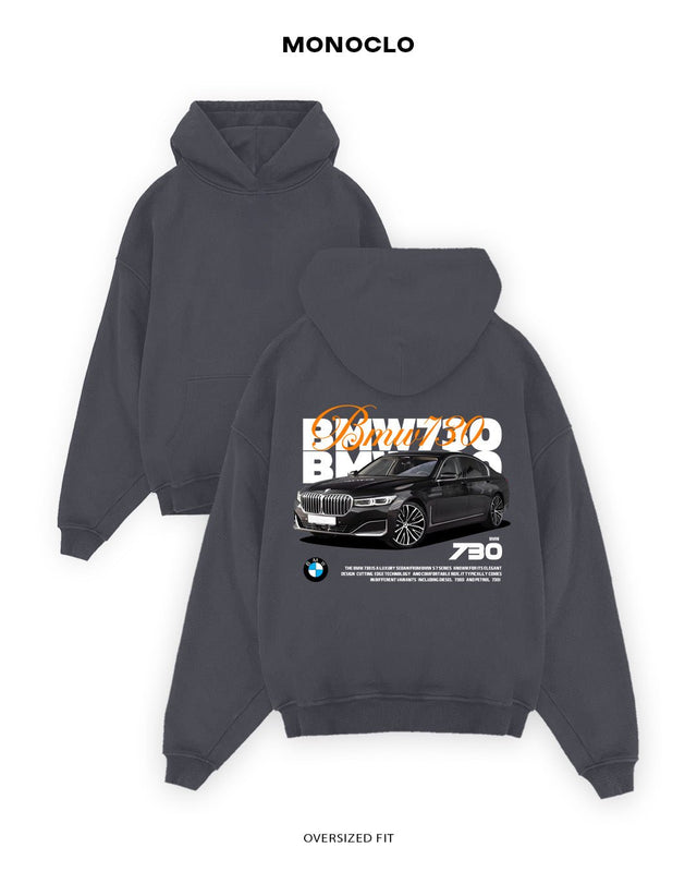 Худі Monoclo BMW 730 G11 - shop_name Графітовий
