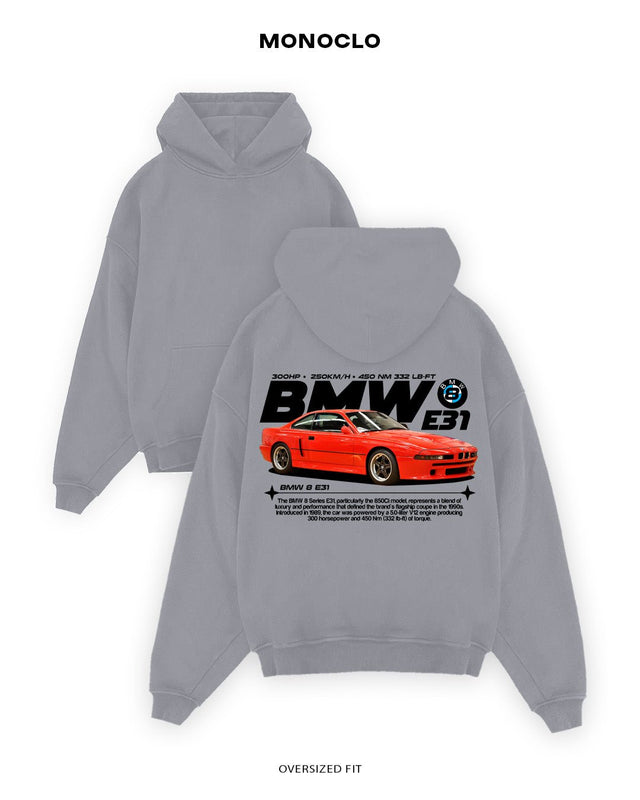 Худі Monoclo BMW 8 Series E31 - shop_name Сірий