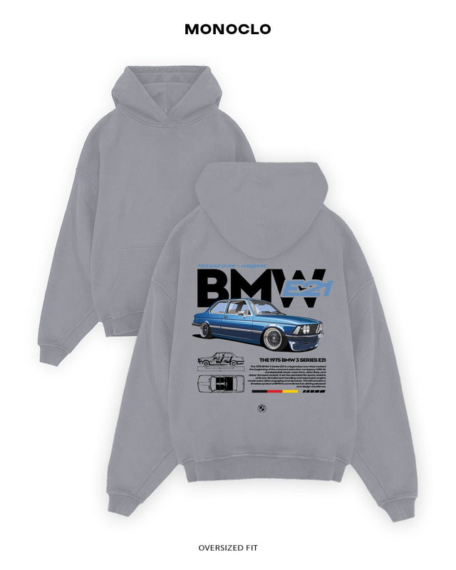 Худі Monoclo BMW E21 - shop_name Сірий