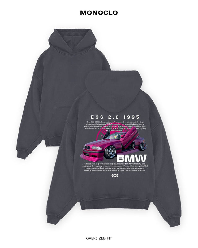 Худі Monoclo BMW E36 - shop_name Графітовий