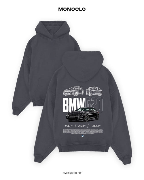 Худі Monoclo BMW G20 - shop_name Графітовий