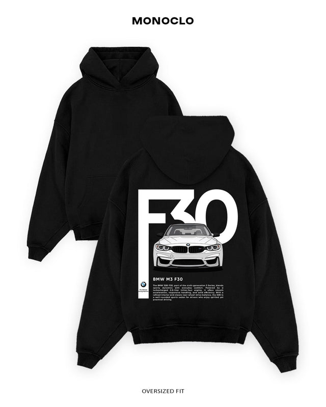 Худі Monoclo BMW M3 F30 White - shop_name Чорний