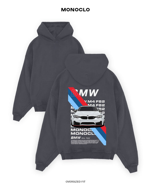 Худі Monoclo BMW M4 F82 2 - shop_name Графітовий