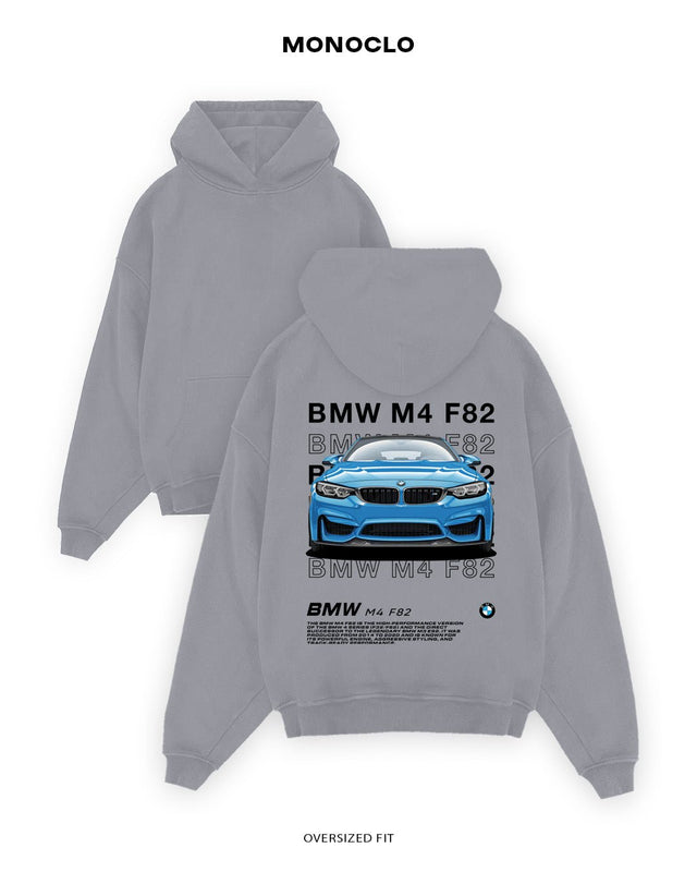 Худі Monoclo BMW M4 F82 Blue - shop_name Сірий