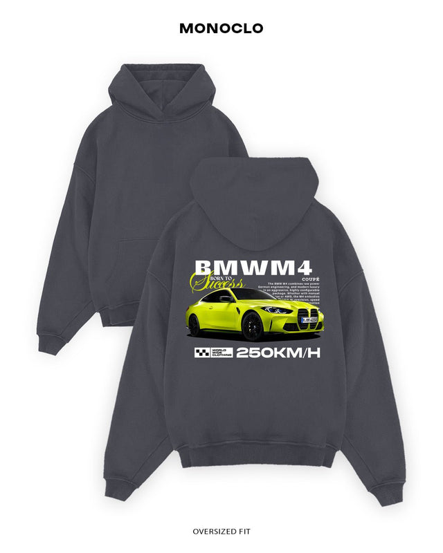 Худі Monoclo BMW M4 Neon - shop_name Графітовий