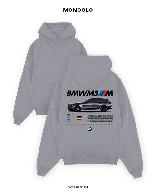 Худі Monoclo BMW M5 G91 - shop_name Сірий