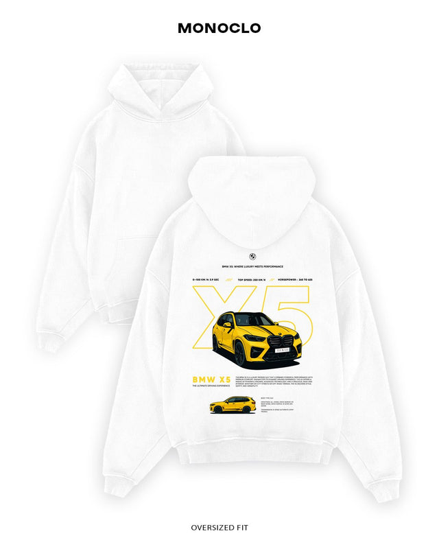 Худі Monoclo BMW X5 Yellow - shop_name Білий