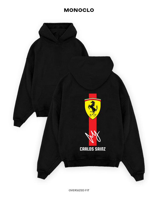 Худі Monoclo Carlos Sainz Ferrari Sign - shop_name Чорний
