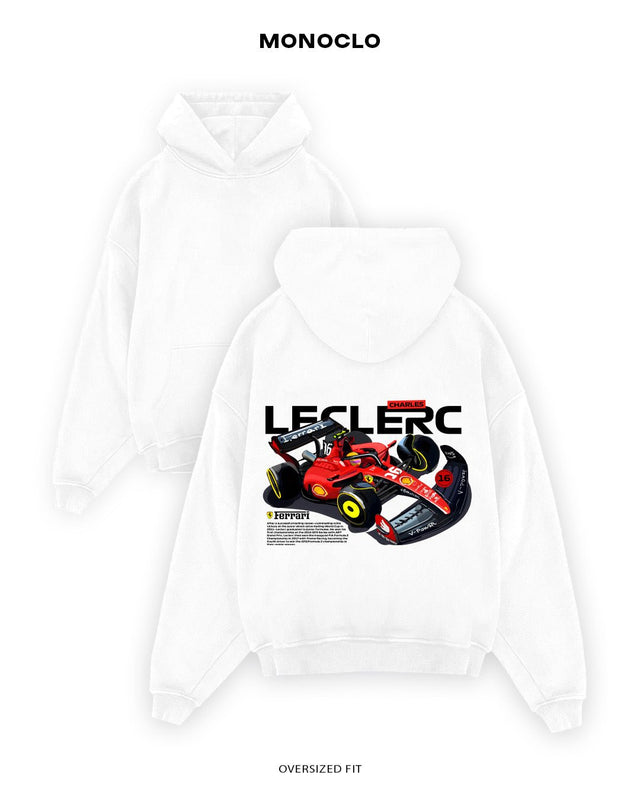 Худі Monoclo Charles Leclerc Ferrari 16 Cart - shop_name Білий